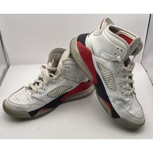 Air Jordan Mars 270 CD7070-100 Mens 8.5 White Fire Red Sneakers